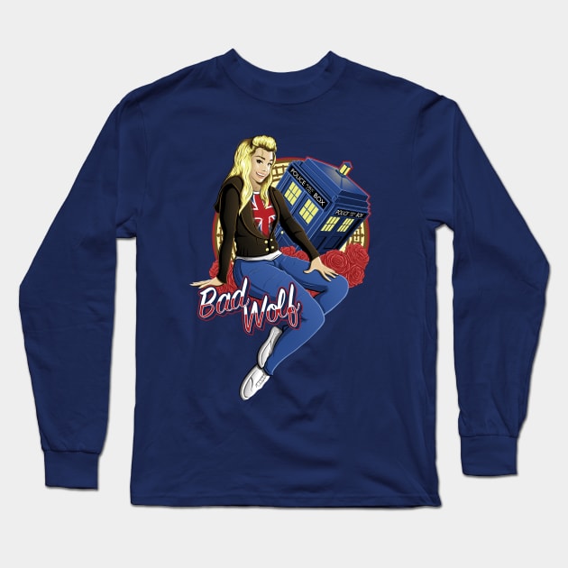 The Bad Wolf Long Sleeve T-Shirt by TrulyEpic